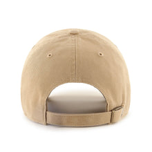 Load image into Gallery viewer, San Diego Padres '47 Brand MLB Clean Up Adjustable Cap Hat Khaki Crown/Visor Brown Logo