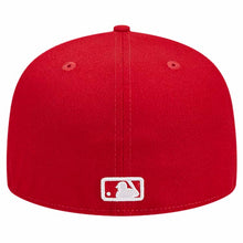 Load image into Gallery viewer, Toronto Blue Jays New Era MLB 59FIFTY 5950 Fitted Cap Hat Red Crown/Visor Red/White Logo 1993 World Series Side Patch Gray UV