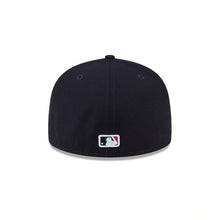 Load image into Gallery viewer, Houston Astros New Era MLB 59FIFTY 5950 Fitted Cap Hat Black Crown/Visor Pink/Teal Logo 2017 World Series Side Patch (Polar Lights)