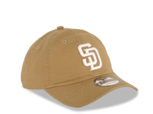 Load image into Gallery viewer, San Diego Padres New Era MLB 9TWENTY 920 Adjustable Cap Hat Khaki Crown/Visor White Logo