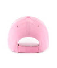 Load image into Gallery viewer, New York Yankees '47 Brand MLB MVP Adjustable Cap Hat Pink Crown/Visor White Logo
