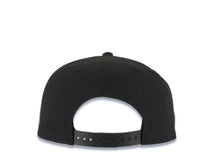 Load image into Gallery viewer, San Diego Padres New Era MLB 9FIFTY 950 Snapback Cap Hat Black Crown/Visor White/Orange Logo 40th Anniversary Side Patch Orange UV