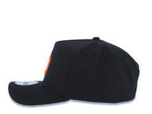 Load image into Gallery viewer, San Diego Padres New Era MLB 9FORTY 940 Adjustable A-Frame Cap Hat Black Crown/Visor White/Orange Logo 40th Anniversary Side Patch Orange UV