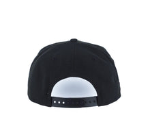 Load image into Gallery viewer, San Diego Padres New Era MLB 9FORTY 940 Adjustable A-Frame Cap Hat Black Crown/Visor White/Orange Logo 40th Anniversary Side Patch Orange UV