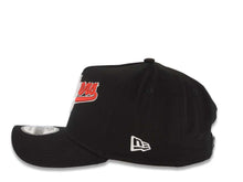 Load image into Gallery viewer, Los Angeles Dodgers New Era MLB 9FORTY 940 Adjustable A-Frame Cap Hat Black Crown/Visor Green/Whit/Red Script Logo 100th Anniversary Side Patch