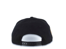 Load image into Gallery viewer, San Diego Padres New Era MLB 9FORTY 940 Adjustable A-Frame Cap Hat Black Crown/Visor Maroon Swinging Friar Logo 25th Anniversary Side Patch