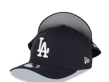 Load image into Gallery viewer, Los Angeles Dodgers New Era MLB 9FORTY 940 Adjustable A-Frame Cap Hat Navy Blue Crown/Visor White Logo Gray UV