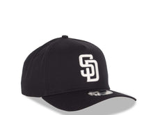 Load image into Gallery viewer, San Diego Padres New Era MLB 9FORTY 940 Adjustable A-Frame Cap Hat Dark Navy Blue Crown/Visor White Logo Gray UV