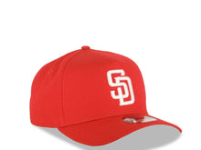 Load image into Gallery viewer, San Diego Padres New Era MLB 9FORTY 940 Adjustable A-Frame Cap Hat Red Crown/Visor White Logo Gray UV