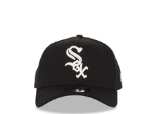 Load image into Gallery viewer, Chicago White Sox New Era MLB 9FORTY 940 Adjustable A-Frame Cap Hat Black Crown/Visor White Logo 25th Anniversary Side Patch Gray UV