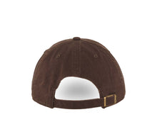 Load image into Gallery viewer, Los Angeles Dodgers '47 Brand MLB Clean Up Adjustable Cap Hat Brown Crown/Visor White Logo