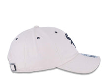 Load image into Gallery viewer, Chicago White Sox '47 Brand MLB Clean Up Adjustable Cap Hat White Crown/Visor Black Logo Black UV