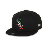 Load image into Gallery viewer, Chicago White Sox New Era MLB 9FIFTY 950 Snapback Cap Hat Black Crown/Visor Green/White/Red Logo (Diagonal)