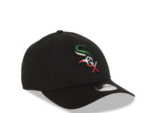Load image into Gallery viewer, Chicago White Sox New Era MLB 9FORTY 940 Adjustable Cap Hat Black Crown/Visor Green/White/Red Logo 40th Anniversary Side Patch Gray UV