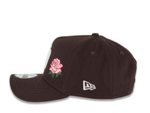 Load image into Gallery viewer, San Diego Padres New Era MLB 9FORTY 940 Adjustable A-Frame Cap Hat Dark Brown Crown/Visor White Logo With Rose 2016 All-Star Game Side Patch Pink UV