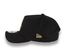 Load image into Gallery viewer, Los Angeles Dodgers New Era MLB 9FORTY 940 Adjustable A-Frame Cap Hat Black Crown/Visor Metallic Gold Logo 1988 World Series Side Patch Gold UV