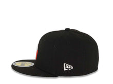 Load image into Gallery viewer, (Youth) Los Angeles Dodgers New Era MLB 59FIFTY 5950 Fitted Kid Cap Hat Black Crown/Visor Green/White/Red Logo Mexico Flag Side Patch Green UV