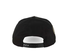 Load image into Gallery viewer, San Diego Padres New Era MLB 9FORTY 940 Adjustable A-Frame Cap Hat Black Crown/Visor Black/White Logo 40th Anniversary Side Patch Gray UV