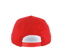 Load image into Gallery viewer, San Diego Padres New Era MLB 9FORTY 940 Adjustable A-Frame Cap Hat Red Crown/Visor Black/Metallic Red Logo 1998 World Series Side Patch Cream UV