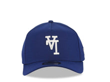 Load image into Gallery viewer, Los Angeles Dodgers New Era MLB 9FORTY 940 Adjustable A-Frame Cap Hat Royal Blue Crown/Visor White Upside Down Logo Gray UV
