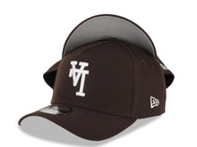 Load image into Gallery viewer, Los Angeles Dodgers New Era MLB 9FORTY 940 Adjustable A-Frame Cap Hat Dark Brown Crown/Visor White Upside Down Logo Gray UV