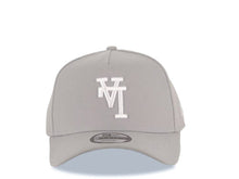 Load image into Gallery viewer, Los Angeles Dodgers New Era MLB 9FORTY 940 Adjustable A-Frame Cap Hat Gray Crown/Visor White Upside Down Logo Gray UV