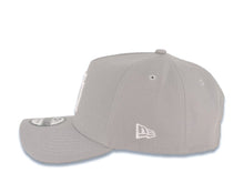 Load image into Gallery viewer, Los Angeles Dodgers New Era MLB 9FORTY 940 Adjustable A-Frame Cap Hat Gray Crown/Visor White Upside Down Logo Gray UV