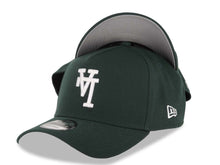 Load image into Gallery viewer, Los Angeles Dodgers New Era MLB 9FORTY 940 Adjustable A-Frame Cap Hat Dark Green Crown/Visor White Upside Down Logo Gray UV