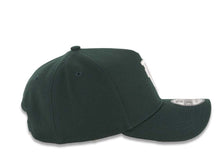Load image into Gallery viewer, Los Angeles Dodgers New Era MLB 9FORTY 940 Adjustable A-Frame Cap Hat Dark Green Crown/Visor White Upside Down Logo Gray UV
