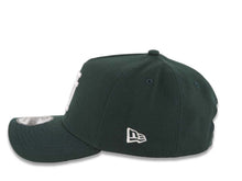 Load image into Gallery viewer, Los Angeles Dodgers New Era MLB 9FORTY 940 Adjustable A-Frame Cap Hat Dark Green Crown/Visor White Upside Down Logo Gray UV