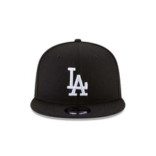 Load image into Gallery viewer, Los Angeles Dodgers New Era MLB 9FIFTY 950 Snapback Cap Hat Black Crown/Visor White Logo Shohei Ohtani 2X MVP Side Patch