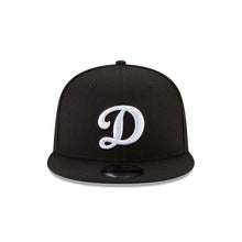 Load image into Gallery viewer, Los Angeles Dodgers New Era MLB 9FIFTY 950 Snapback Cap Hat Black Crown/Visor White D Logo Japan Flag Side Patch