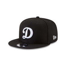 Load image into Gallery viewer, Los Angeles Dodgers New Era MLB 9FIFTY 950 Snapback Cap Hat Black Crown/Visor White D Logo Japan Flag Side Patch