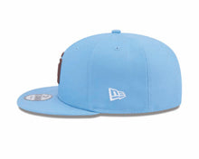 Load image into Gallery viewer, San Diego Padres New Era MLB 9FIFTY 950 Snapback Cap Hat Sky Blue Crown/Visor Brown Logo