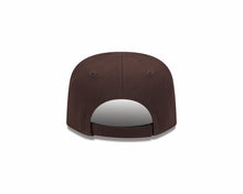 Load image into Gallery viewer, (Infant) San Diego Padres New Era MLB 9FIFTY 950 Adjustable Cap Hat Brown Crown/Visor Yellow Logo (My 1st First)