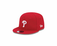 Load image into Gallery viewer, (Infant) Philadelphia Phillies New Era MLB 9FIFTY 950 Snapback Cap Hat Red Crown/Visor White Logo (My 1st First)