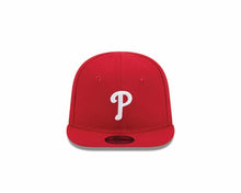 Load image into Gallery viewer, (Infant) Philadelphia Phillies New Era MLB 9FIFTY 950 Snapback Cap Hat Red Crown/Visor White Logo (My 1st First)