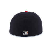 Load image into Gallery viewer, St. Louis Cardinals New Era MLB 59FIFTY 5950 Fitted Cap Hat Navy Blue Crown Red Visor Team Color Logo