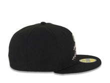 Load image into Gallery viewer, Chicago White Sox New Era MLB 59FIFTY 5950 Fitted Cap Hat Black Crown/Visor White/Olive Green/Pink Logo Dotted Floral Gray UV