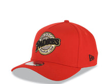 Load image into Gallery viewer, San Diego Padres New Era MLB 9FORTY 940 Adjustable A-Frame Cap Hat Red Crown/Visor Black/White/Gold Baseball Club Logo 1998 World Series Side Patch