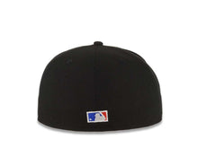 Load image into Gallery viewer, San Diego Padres New Era MLB 59FIFTY 5950 Fitted Cap Hat Black Crown/Visor Black/White Baseball Club Logo Green UV