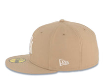 Load image into Gallery viewer, New York Yankees New Era MLB 59FIFTY 5950 Fitted Cap Hat Khaki Crown/Visor White Logo Gray UV