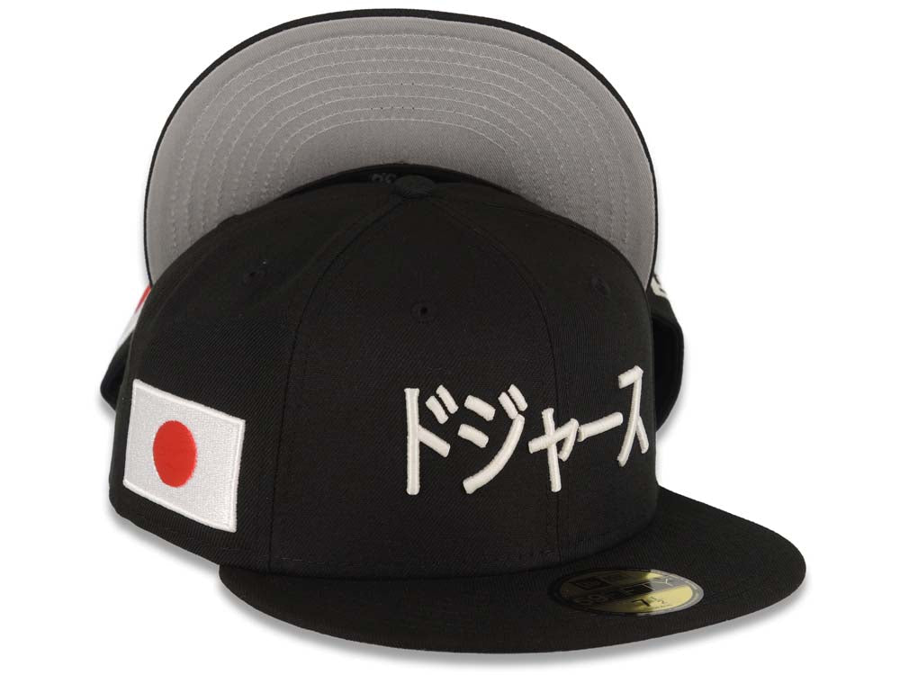 新品 theredthread logo cap Black Los Angeles Dodgers New Era MLB 59FIFTY 5950 Fitted Cap Hat Black
