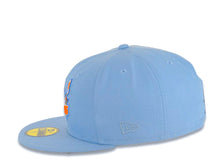 Load image into Gallery viewer, San Diego Gulls New Era NHL 59FIFTY 5950 Fitted Cap Hat Sky Blue Crown/Visor Team Color Logo Gray UV