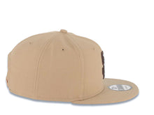 Load image into Gallery viewer, San Diego Padres New Era MLB 9FIFTY 950 Snapback Cap Hat Khaki Crown/Visor Brown Logo Gray UV