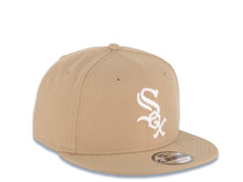 Load image into Gallery viewer, Chicago White Sox New Era MLB 9FIFTY 950 Snapback Cap Hat Khaki Crown/Visor White Logo Gray UV