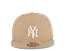 Load image into Gallery viewer, New York Yankees New Era MLB 9FIFTY 950 Snapback Cap Hat Khaki Crown/Visor White Logo Gray UV
