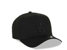 Load image into Gallery viewer, Los Angeles Dodgers New Era MLB 9FORTY 940 Adjustable A-Frame Cap Hat Black Crown/Visor Black Logo Gray UV