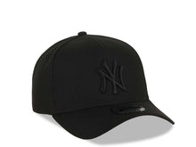 Load image into Gallery viewer, New York Yankees New Era MLB 9FORTY 940 Adjustable A-Frame Cap Hat Black Crown/Visor Black Logo Gray UV