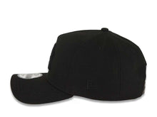 Load image into Gallery viewer, New York Yankees New Era MLB 9FORTY 940 Adjustable A-Frame Cap Hat Black Crown/Visor Black Logo Gray UV